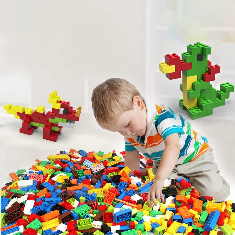 

1000pcs Children's Educational Plastic Assembled Toy Blocks Australia DIY Early Education Small Particles and Education Blocks