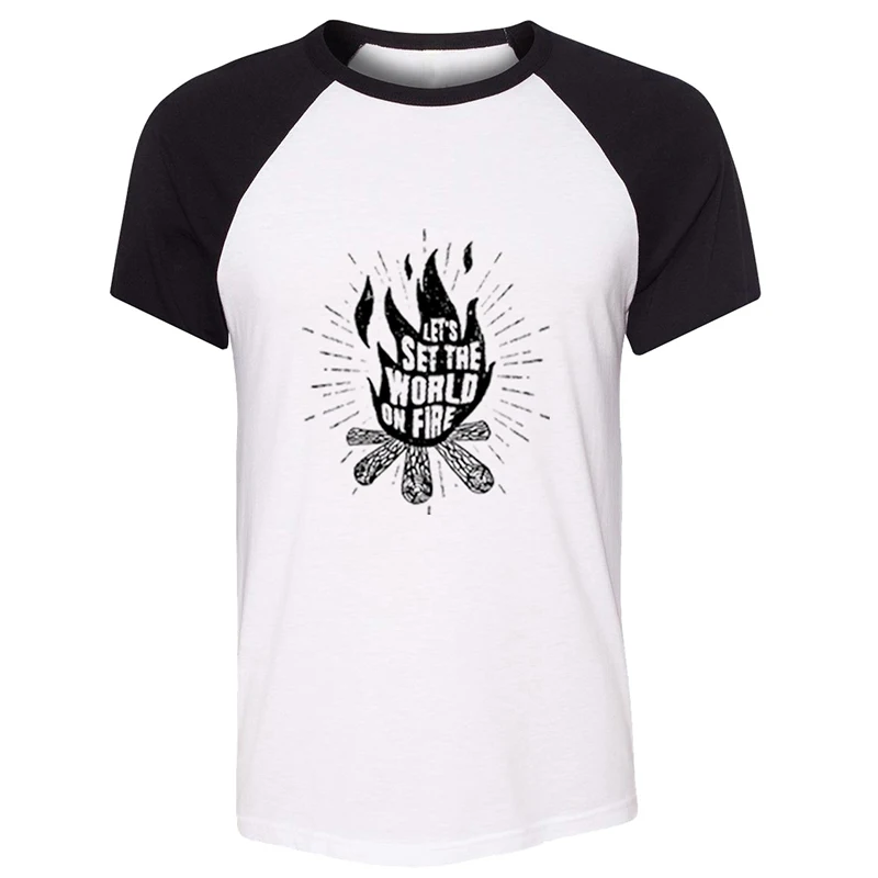Boy Bast Friends Logo Support Your Local Farmer Set the world on fire Mens Guys Printing Graphic Tee Short Sleeve Cotton | Мужская