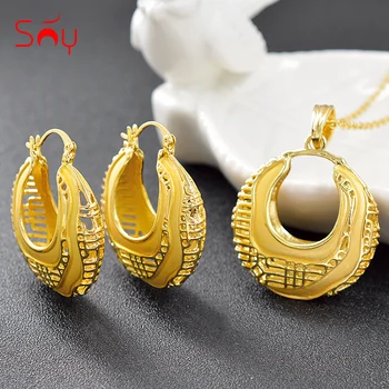 

Sunny Jewelry Hot Selling Jewelry Sets For Women Heart Jewelry Necklace Earrings Pendant Trendy Jewelry Findings For Engagement