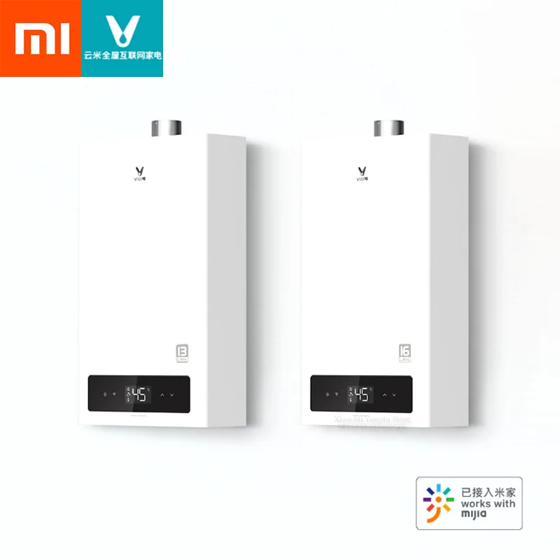 Xiaomi Viomi 13L/16L умный интернет газовый водонагреватель кухонный газ энергосберегающая защита безопасности приложение управление Умный дом