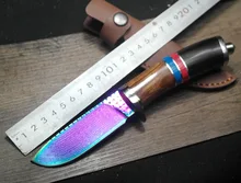 High quality army Survival knife high hardness wilderness knives essential self-defense Camping Knife Hunting outdoor tools EDC
