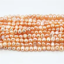 SNH 5 нитей/упаковка 6-7 мм AA фирменный дизайн пресноводный жемчуг бусина, пресноводный жемчуг для ожерелья и браслета для женщин