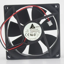 Genuine 9025 AUB0912VH 12 V 0.6A 9 CM/cm pinos PWM controle de temperatura ventilador de refrigeração