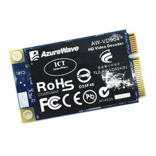 Беспроводной адаптер карты для Broadcom BCM70012 BCM970012 BCM70010 Кристалл HD видео декодер AW-VD904 AZUREWAVE Мини карта pci-e