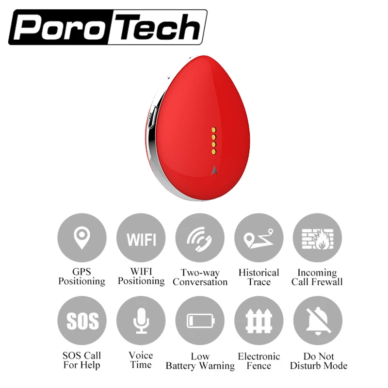 D19 Red GPS Tracker Children Locator GSM LBS Wifi Tracking SOS Alarm Devices цена D19 Red GPS Tracker Children Locator GSM LBS Wifi Tracking SOS Alarm Devices цены онлайн