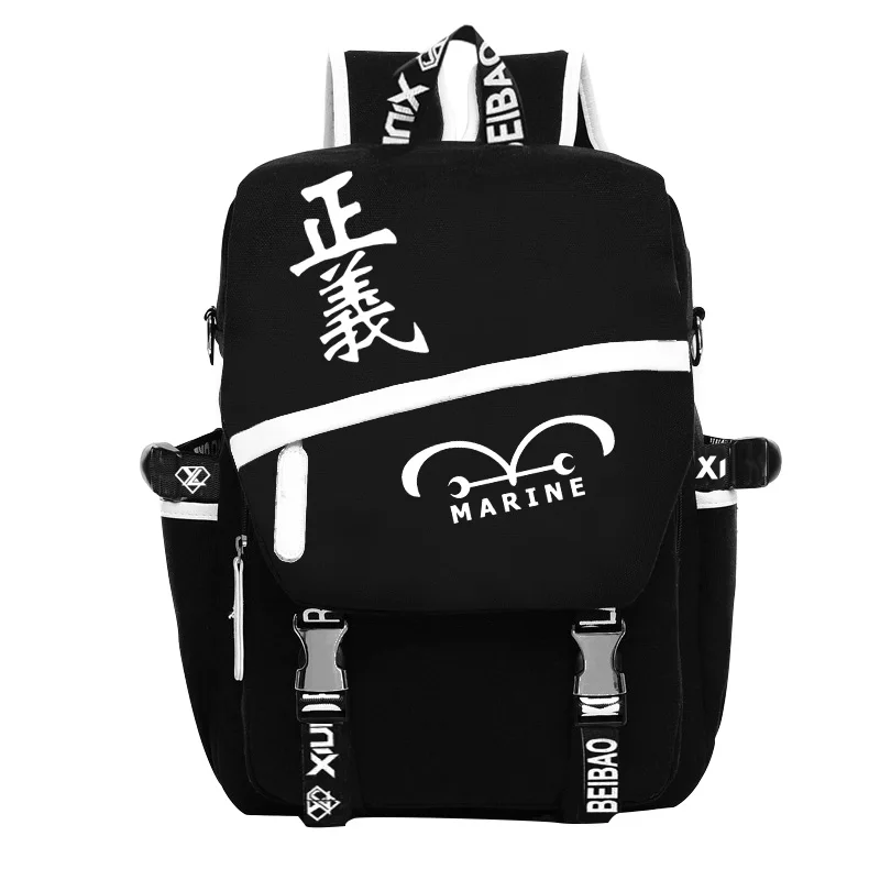 

High-Q Unisex One piece school Backpacks Preppy Student noctilucent Backpacks Luggage Bags
