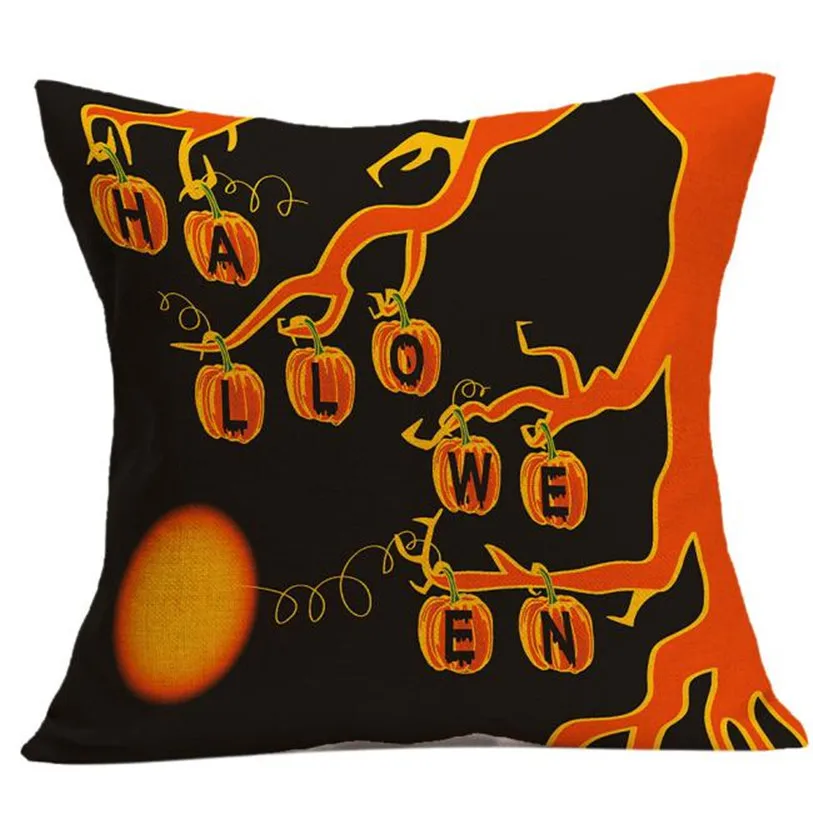 Halloween Party Pillow Cases 45*45CM Festival Pillowcase Decorative