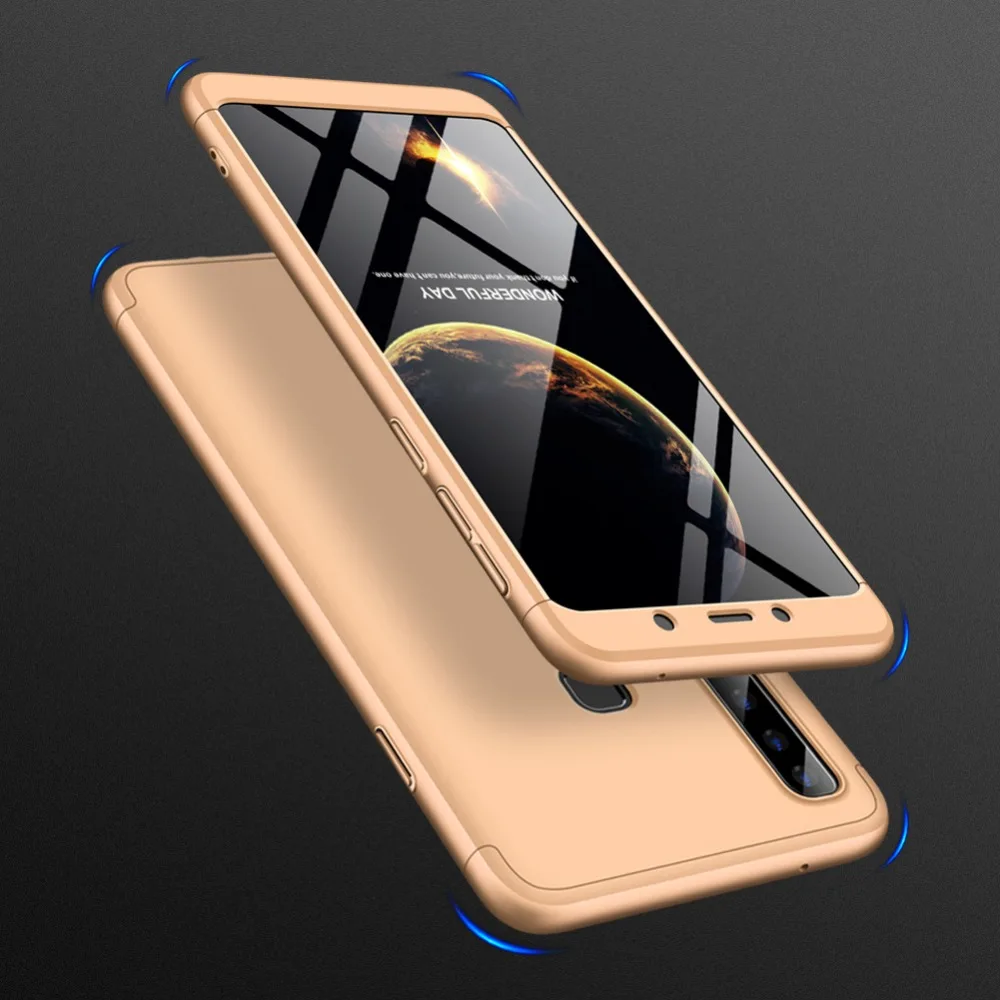 3 In 1 Phone Case for Samsung Galaxy S6 S7 Edge Phone Cover for Galaxy S9 C9 Pro J4 J7 Prime Galaxy A8 Detachable Phone Protect-3