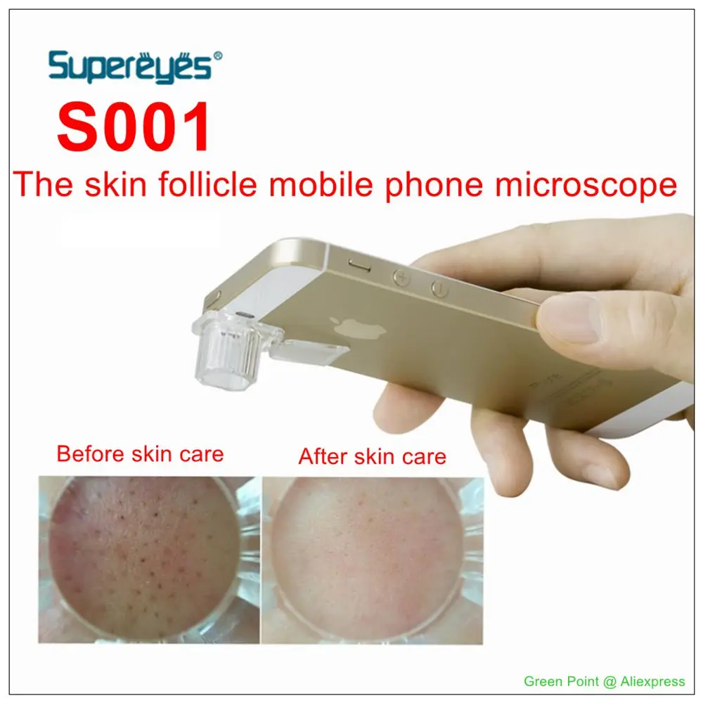 

Portable mobile phone microscope S001 mobile phone magnifier 200X magnifying tablet computer microscope