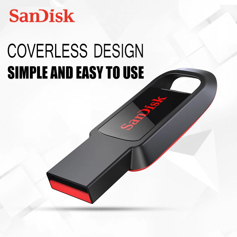 100% Оригинал SanDisk диск USB накопитель 32 ГБ 64 ГБ 8 ГБ 16 ГБ флешки CZ61 USB 2,0 memory stick USB Флешка 128 ГБ