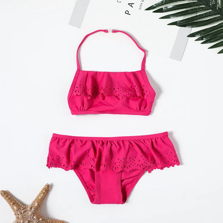 

SWIMIFY girls tankini suits 5-14y new 2019 children ruffle swimsuits cute bathing suits for girls Fashion Beach wear G1-CZ913