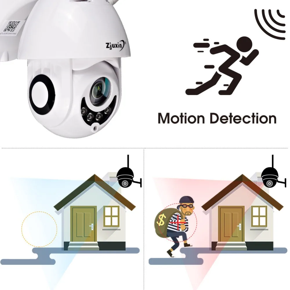 Full HD 1080P WiFi IP камера беспроводная Проводная PTZ уличная скоростная купольная CCTV камера безопасности приложение ICSee поддержка двухсторонняя аудио камера