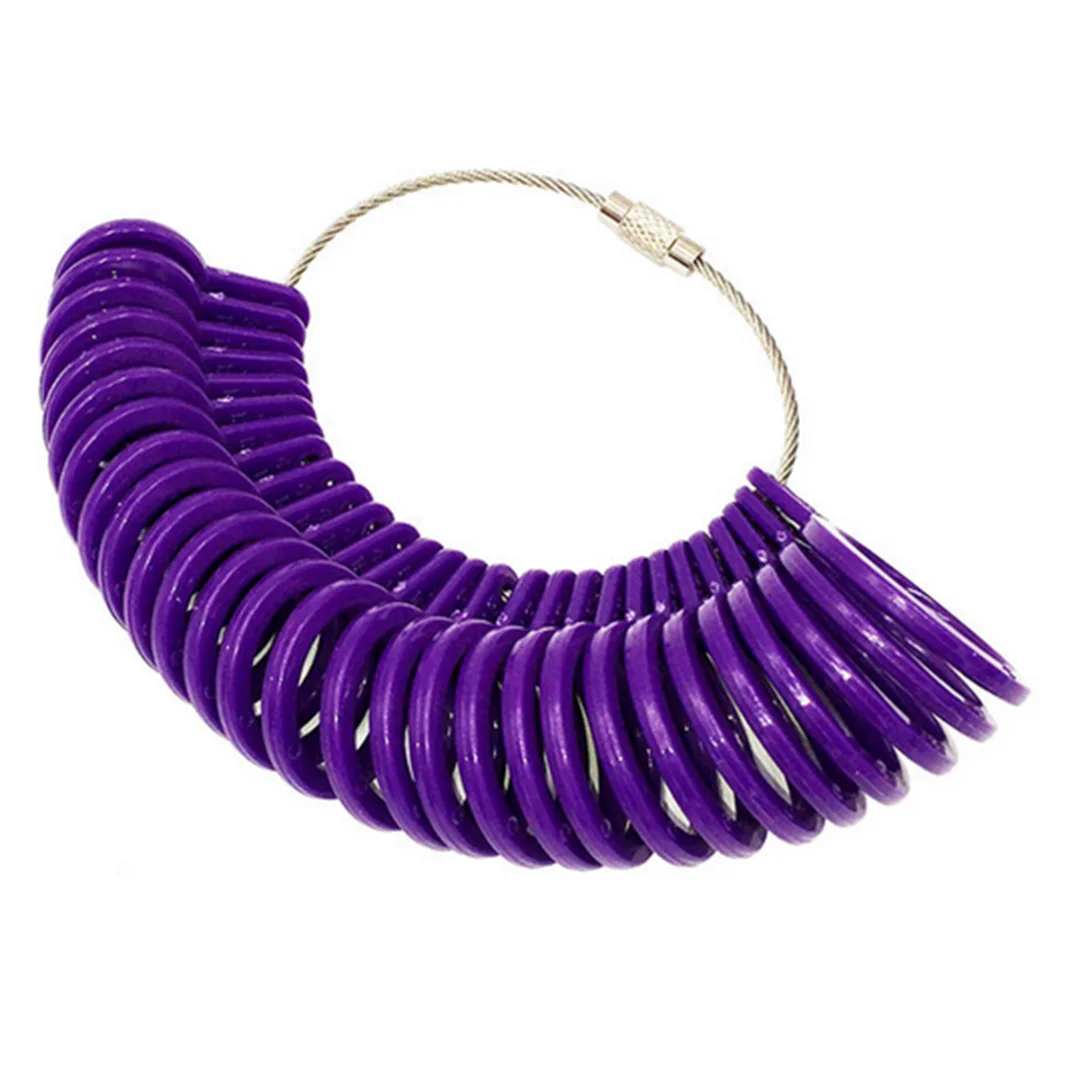 Fashion Jewelry Tool Making Standard Measure US Ring Sizer Mandrel Finger Gauge Stick Finger Sizer Shellhard Jewellery