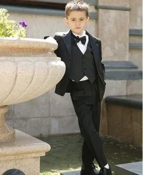 boy font b suits b font two Button Boy Tuxedos Notched Lapel Children font b Suit
