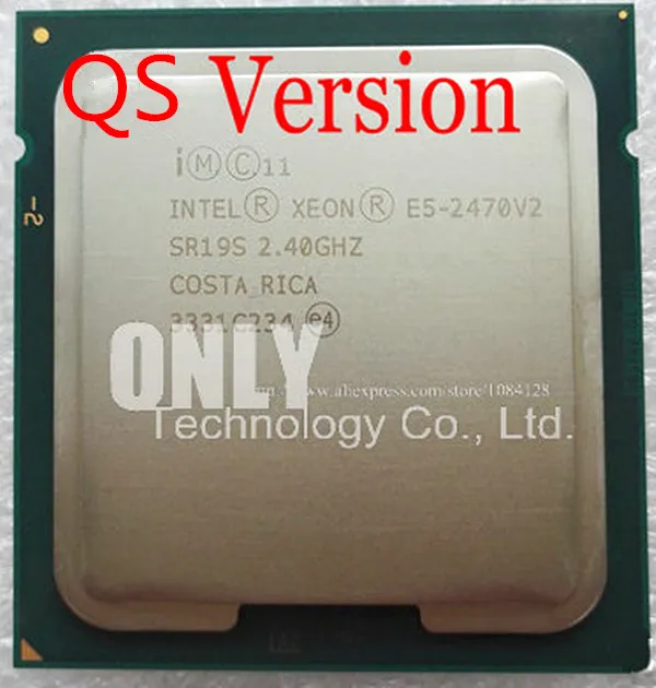 Intel Xeon QS версия E5-2470V2 2,40 ГГц 10-ядерный 25MB E5-2470 V2 LGA1356 E5 2470V2 95W E5 2470 V2