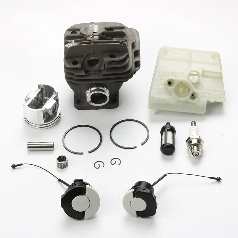 

Cylinder Piston Pin Ring kits Oil Gas Cap Spark Plug Filter For Stihl 026 MS260 260 Chainsaw # 1121 020 1208