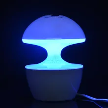 T10 светодиодный волшебный Ночной светильник, сенсорный USB мини-ноутбук, мобильный аудио, для детей, спящих, освещение в форме гриба, 5 Вт