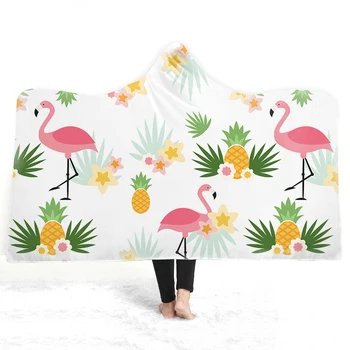 

Colorful Home Textile Flamingo Blanket Flannel Soft Air Conditioning Blanket Bed Sleep Cover Sofa Trip Blanket