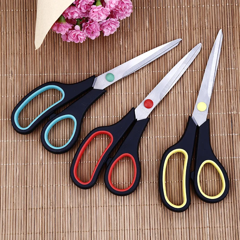 

New Arrivals household scissors Stainless Steel Scissor Sewing 8.5/9.5inch Fabric scissors