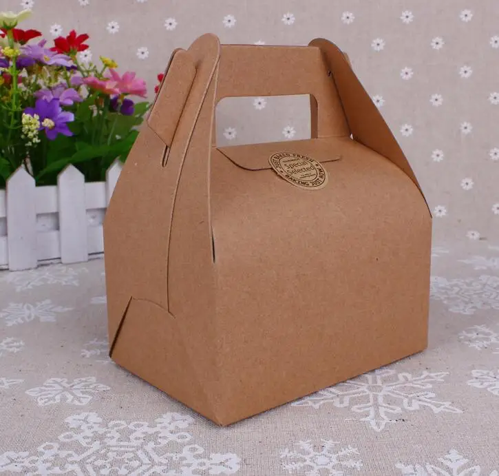 1 18 Joy, Cake packaging box, large gift boxes with handle ...