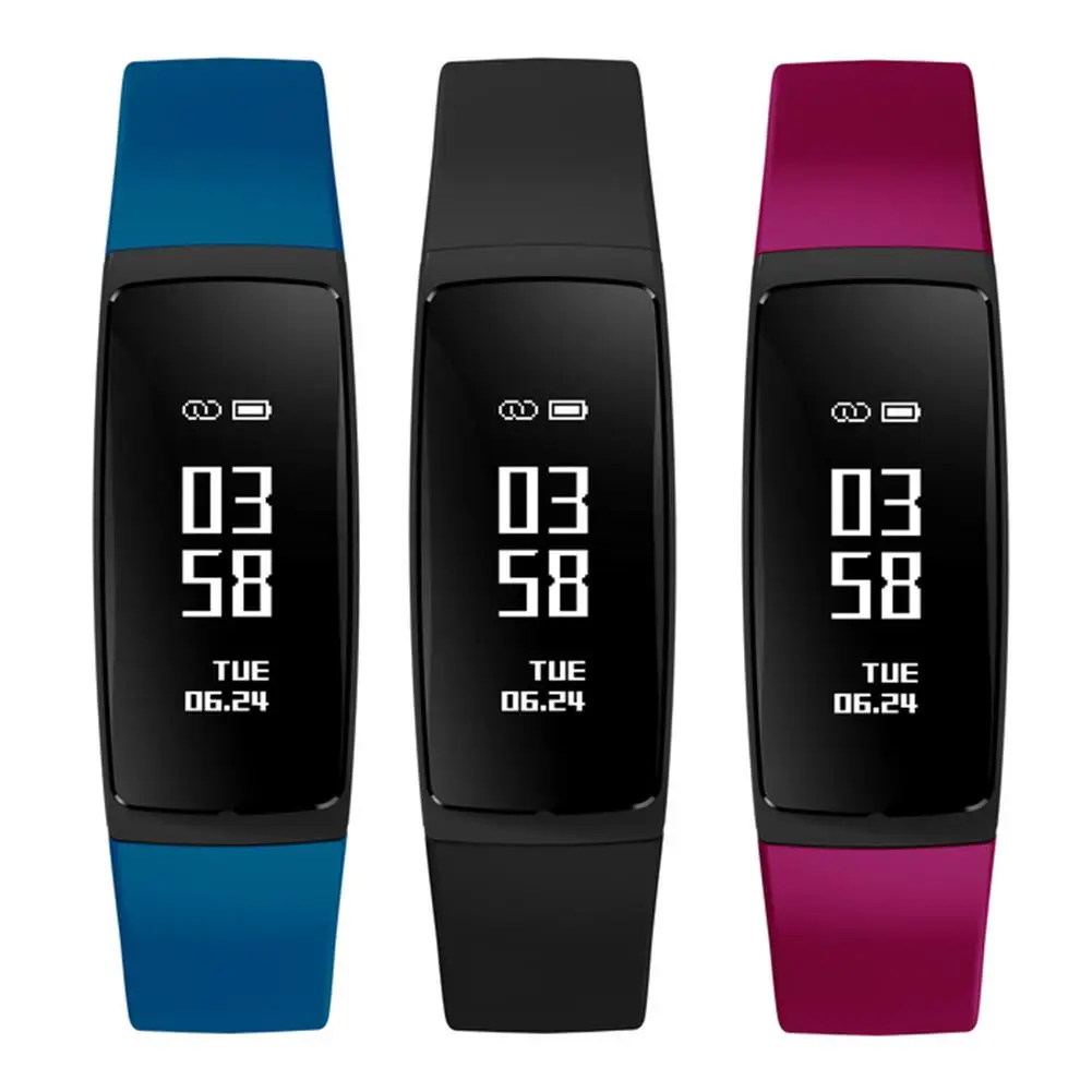 

Hot V07S Slim Heart Rate Blood Pressure Monitor Call Reminder Smart Bracelet Watch Slim Heart Rate Blood Pressure Monitor