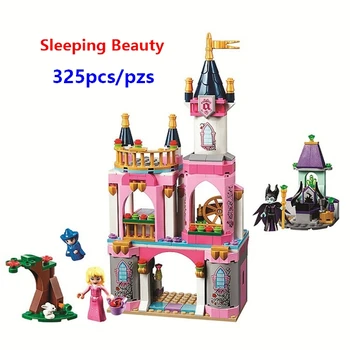 

New Princess Sleeping Beauty Castle House Set Building Blocks Educational Toys For Children Girls Compatible with Lego Friendse