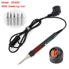 CXG DS90S паяльник высокого качества для нагревания сварки электрическая паяльная станция 220 в 90 Вт такая же, как HAKKO с подарком