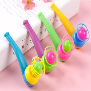 

Entertainment Toys for Children Outdoor Sports Blowing Pipe Balls Balance Training Learning Educational Toy Corlor Random