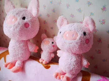 

Carton Pig 24-48cm Plush Doll Pillow Sofa Cushion Stuffed Toys Gift For Children #1107