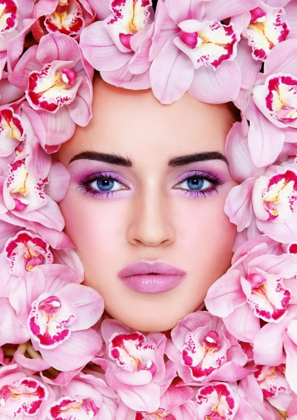 

BEAUTY SALON, MAKEUP SILK POSTER Decorative painting 24x36inch