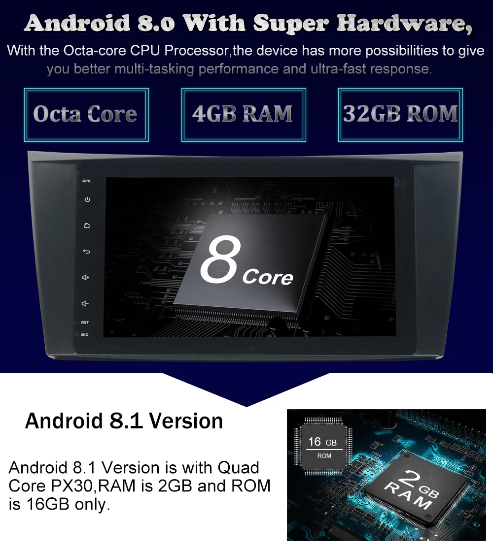Sale Octa Core Android 8.0/Quad Core Android 8.1 For Mercedes Benz W211 W463 W219 W209 E200 E220 E240 E270 E280 E320 E350 E400 E420 3 Sale Octa Core Android 8.0/Quad Core Android 8.1 For Mercedes Benz W211 W463 W219 W209 E200 E220 E240 E270 E280 E320 E350 E400 E420 3