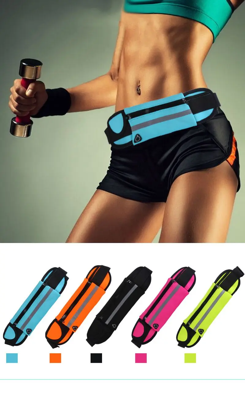 

Universal 6.5 inch Waterproof Sports Phone Holder Armband on for iPhone Samsung Huawei Xiaomi Gym Running Waist Bag Armband