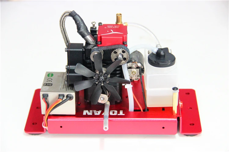 Метанол двигатель для DIY бензин микро мини маленький бензиновый двигатель генератор топливная модель электронное зажигание