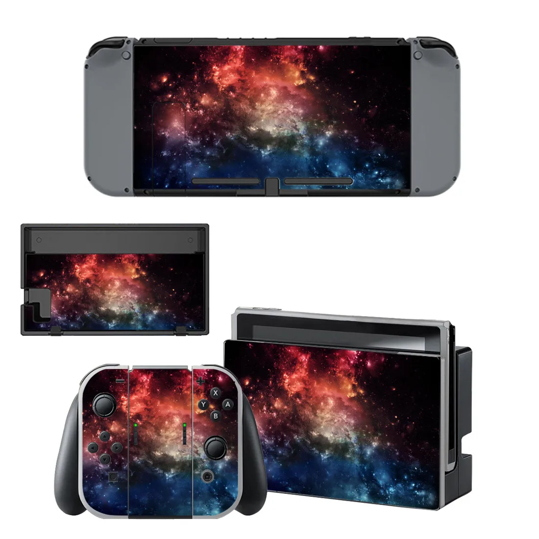 Наклейка на кожу ночного неба для консоли nintendo Switch и контроллера виниловые наклейки на кожу крутые аксессуары защита от пыли