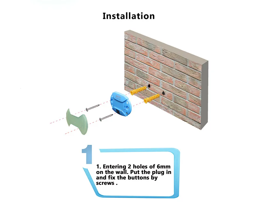 Jwm 10 pces noite iluminando 125 khz