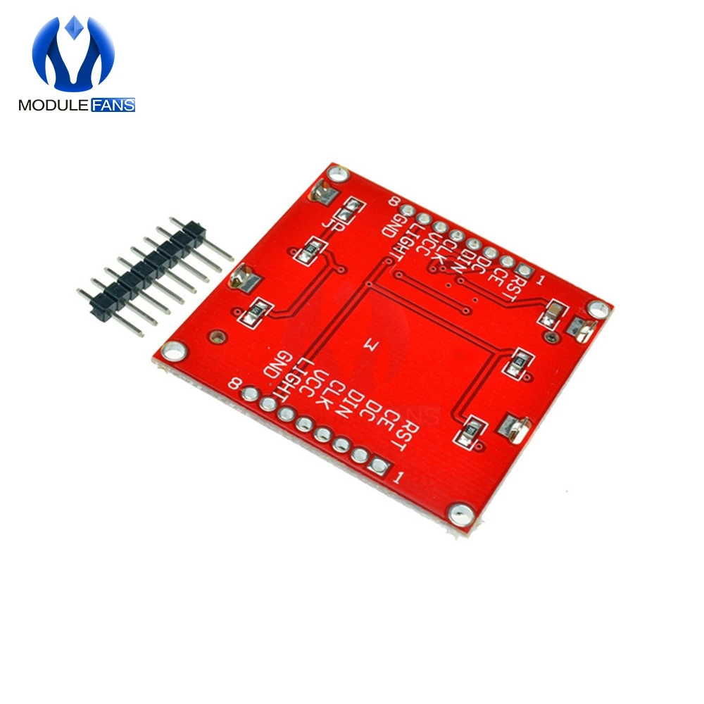 10 шт. 3 В точечная матрица ЖК модуль монитор белая подсветка адаптер PCB 84*48 84x48 5110