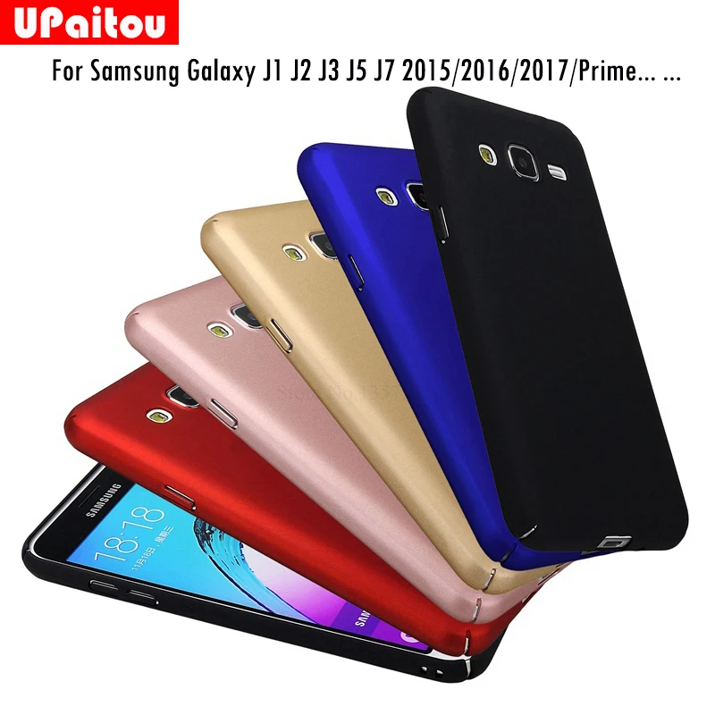 UPaitou для samsung Galaxy J1 J3 Emerge J5 J7 V Pro Perx Prime 2015 2016 2017 Твердый чехол ПК Ультратонкий |