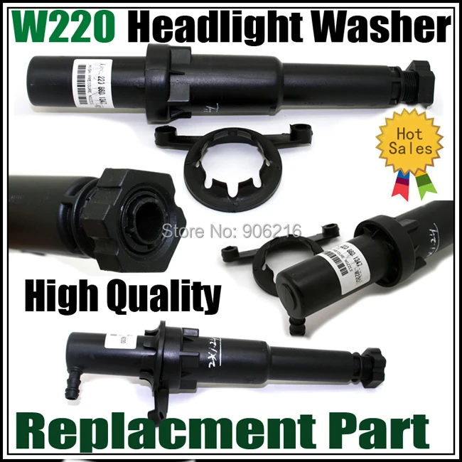 One Pair For W220 Car Headlight Washer For Mercedesbenz W220 Lh=rh