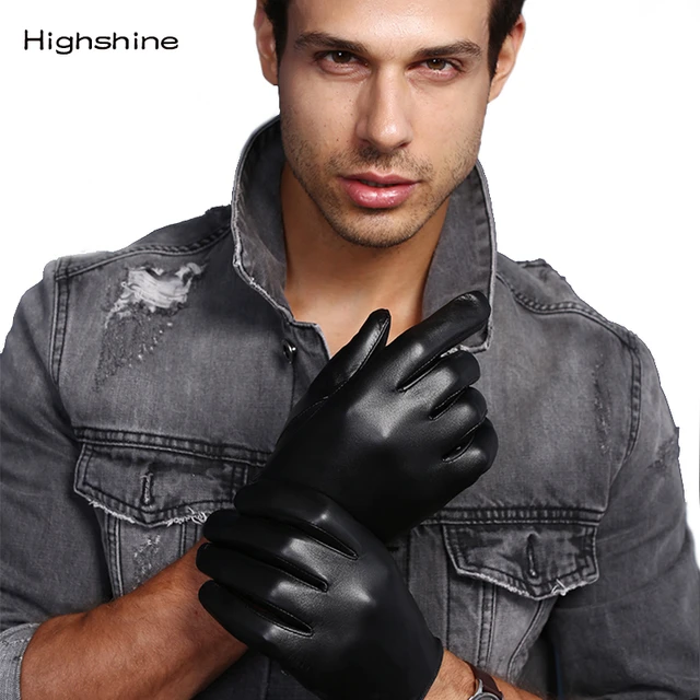 Gants Fins en Cuir pour Homme