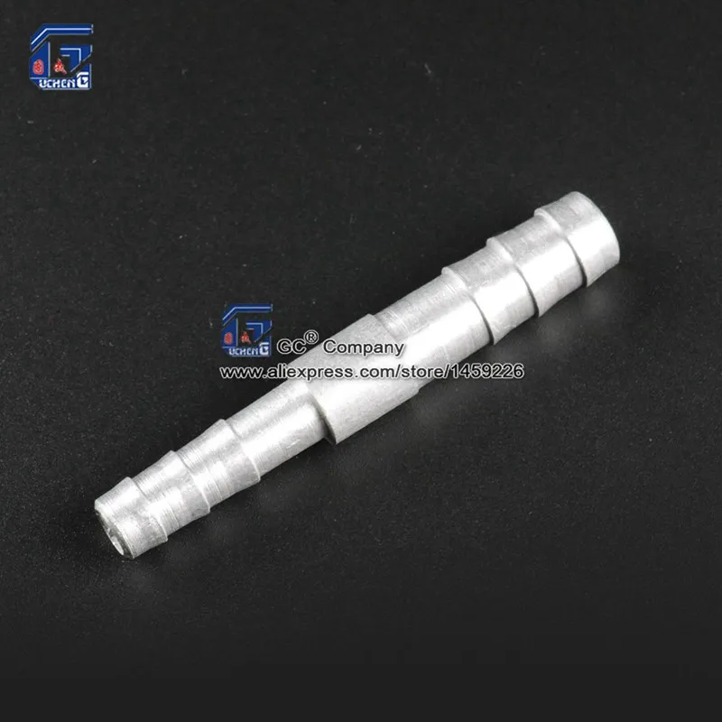 

#6 to #8 Barbed Splicer Pipe Fitting A/C Hose 3/8 to 1/2 Fitting , Step Up / Step Down