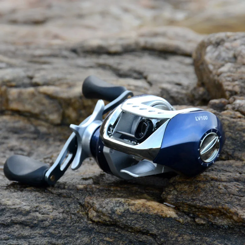

Baitcasting fishing reel 6.3:1/7.3:1/8.1:1 6kg Power TWS Reduce resistance Design strength body Smoothly