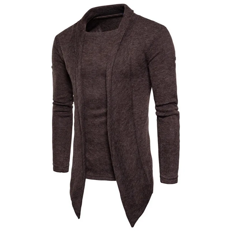 

CYSINCOS 2019 Hot Sale Clothing Autumn Cardigan Male Fashion Quality Cotton Sweater Men Casual Gray Redwine Mens Sweaters
