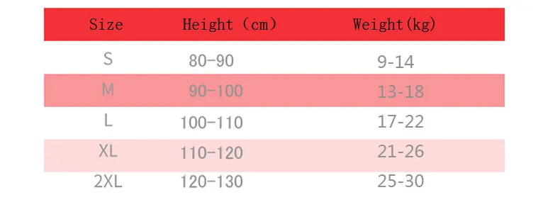 size-chart-girl-s-xxl