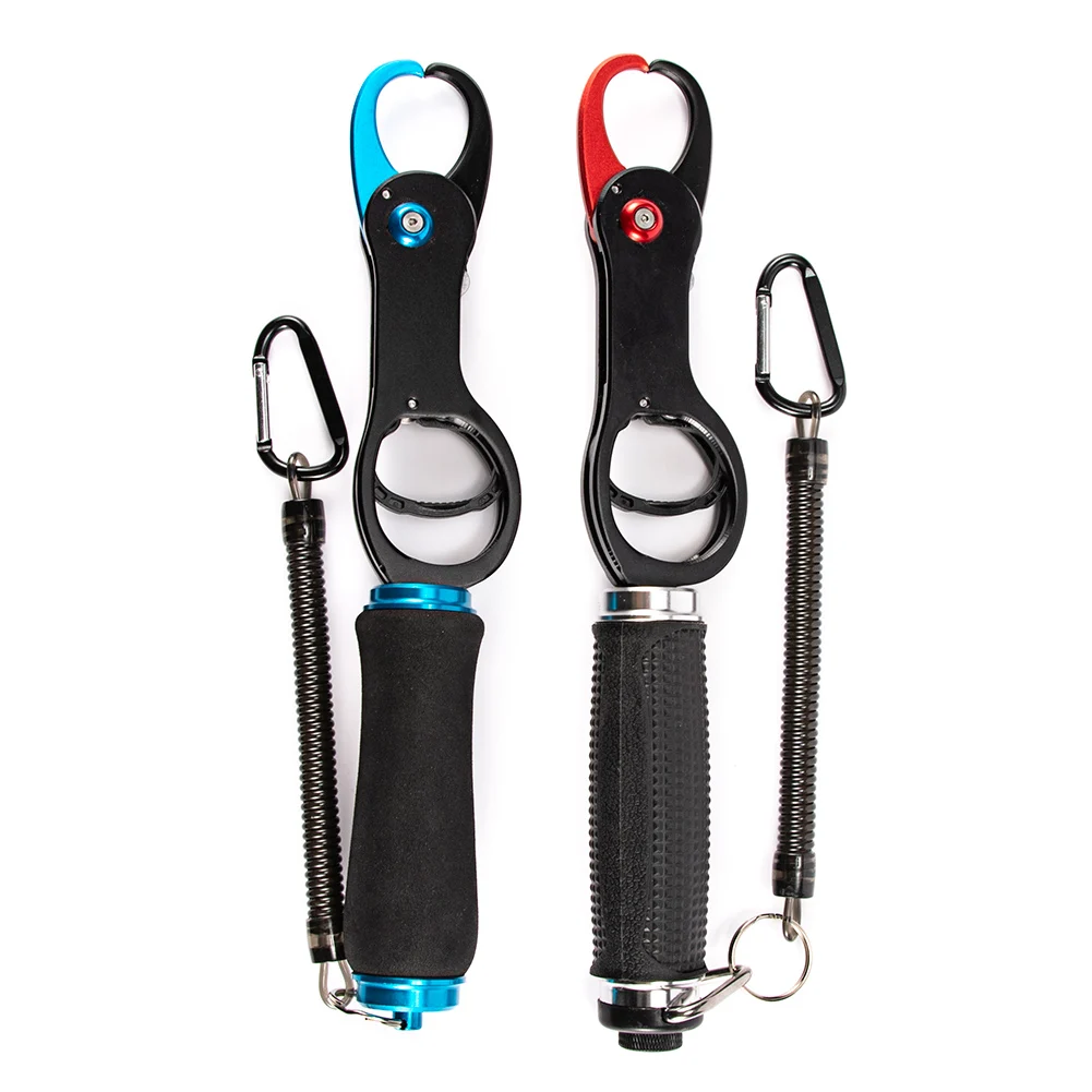 

1 Pcs Portable Fish Lip Grabber Gripper Fish Holder Stainless Steel Fishing Gear with Scale &T8