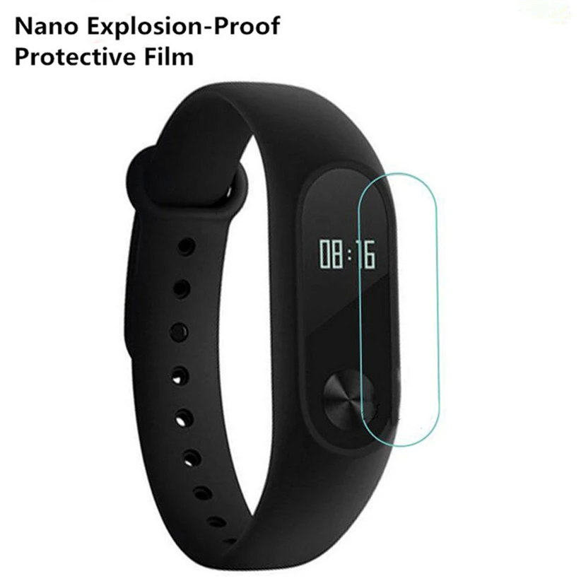 

2PCS 0.1mm HD Nano Explosion-proof Ultra-thin Film Transparent For Xiaomi Miband 2 Futural Digital Drop Shipping JULL24