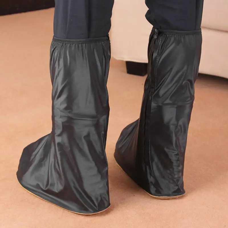 

Motorcycle Waterproof Rain Shoes Covers Thicker Scootor Non-slip Boots Covers 100% Waterproof Adjusting Tightness