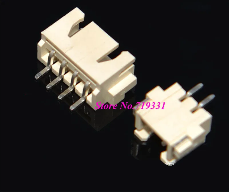 

100pcs XH 2.5 Horizontal Male Connector SMD Socket 2.54mm Plug XH Pitch Pin Header Heat Resistance 2p 3p 4p 6p 7Pin 14p