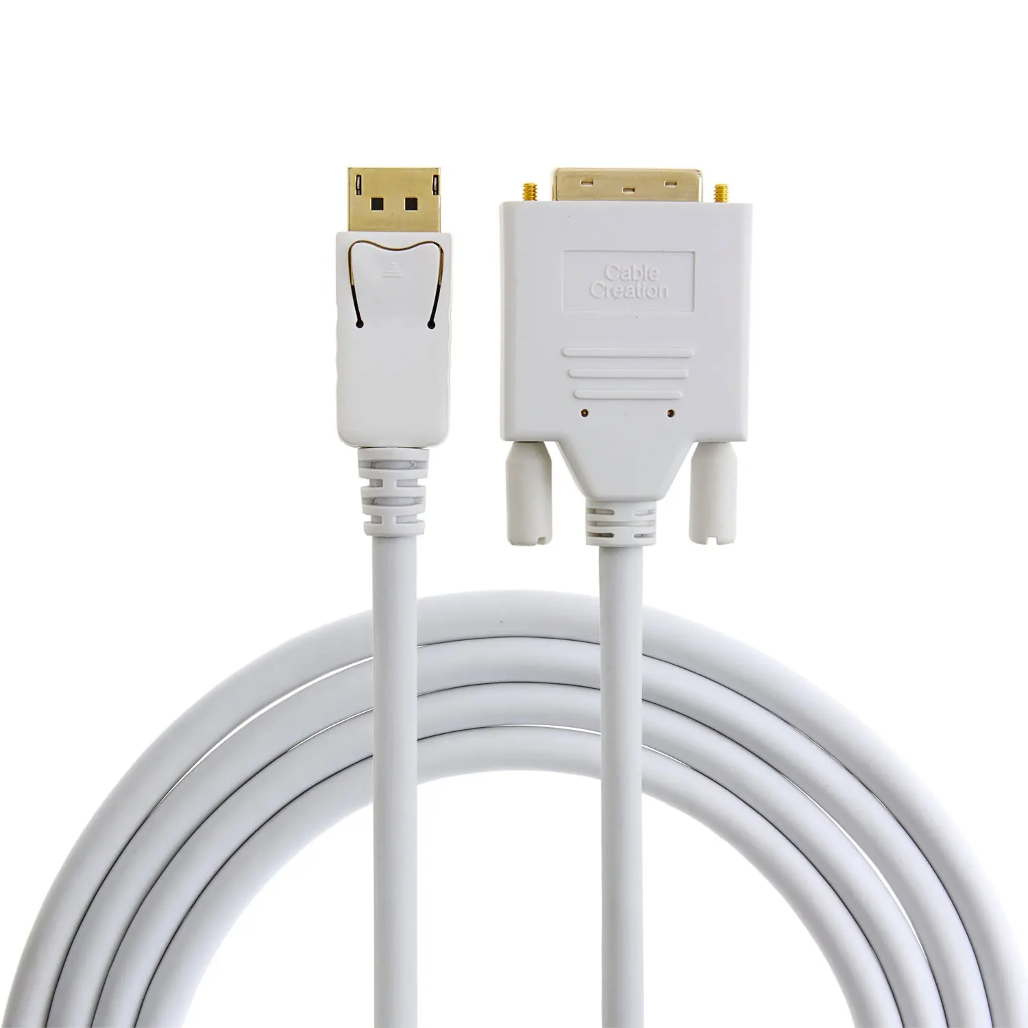 Кабель jorinactive DisplayPort DVI DP I Eyefinity поддержка нескольких экранов белый (6 футов/1 8