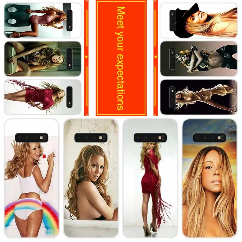 

Phone for Samsung Galaxy S10 E S9 S8 Plus S7 s6 Edge s10 plus s5 Note 10 9 8 Cover Case Mariah Carey