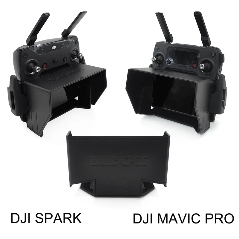 STRATRC DJI Mavic 2 pro Защита от солнца для смартфона 4,7-5,5 дюймов Солнцезащитный держатель капота/кронштейн для DJI Mavic 2 pro/зум пульт дистанционного управления